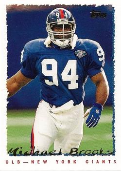 Michael Brooks New York Giants 1995 Topps NFL #94